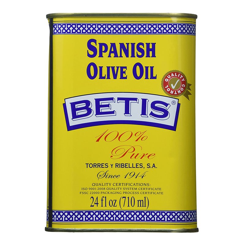 22478 - Betis Spanish Olive Oil Extra Virgen - 24 fl. oz. - BOX: 12 Units