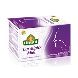22507 - Hindu Tea Eucaliptus & honey - 20ct - BOX: 12 Unit