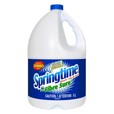 22533 - Spring Time  Bleach  - 5 lt. (Case of 3) - BOX: 3 Units