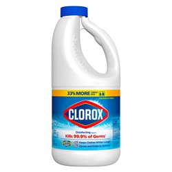 22560 - Clorox Bleach Concentrated - 43 fl. oz. (Case of 6) - BOX: 6 Units