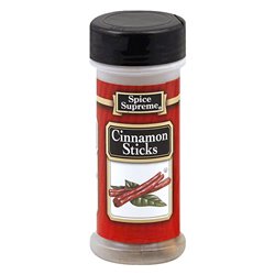 22371 - Spice Supreme Cinnamon Sticks - 1 oz. ( Pack of 12 ) - BOX: 