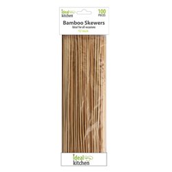 22402 - Ideal Kitchen Bamboo Skewers ( Palitos BBQ ) - 100ct - BOX: 48 Units