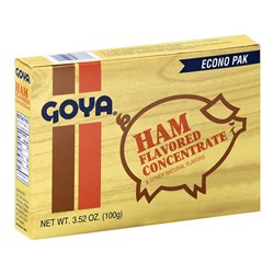 22644 - Goya Ham Flavor Concentrate - 3.52 oz. (20 Packets) - BOX: 18 Pkg