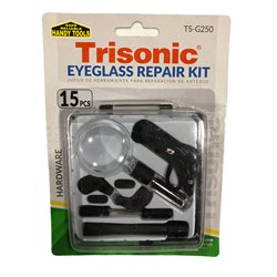 22652 - Trisonic Eyeglass Repair Kit 15pcs - (TS-G250) - BOX: 24