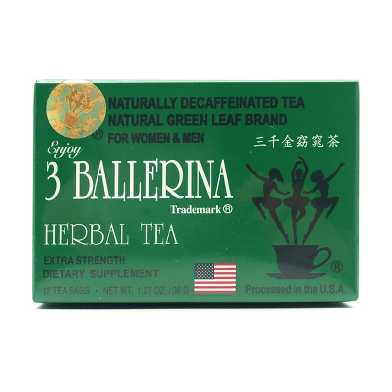 22688 - 3 Ballerina Tea - 12 Bags - BOX: 36 Pkg