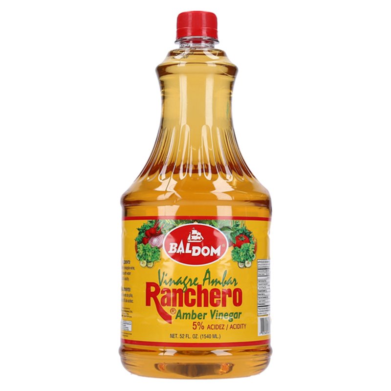 22700 - Ranchero Ambar Vinegar 5% - 52 fl.oz. - BOX: 6 Units
