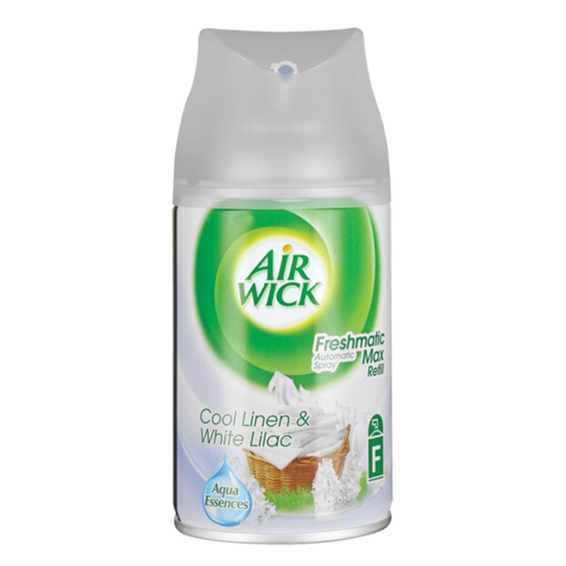 22720 - Air Wick Refill Ultra Machine Can, Cool Linen & White Lilac - 250ml (Case of 6) - BOX: 6Units