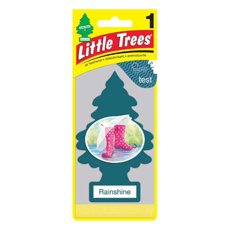22738 - Car Freshiner Little Trees Rainshine - 24 Pack - BOX: 6 Pkg