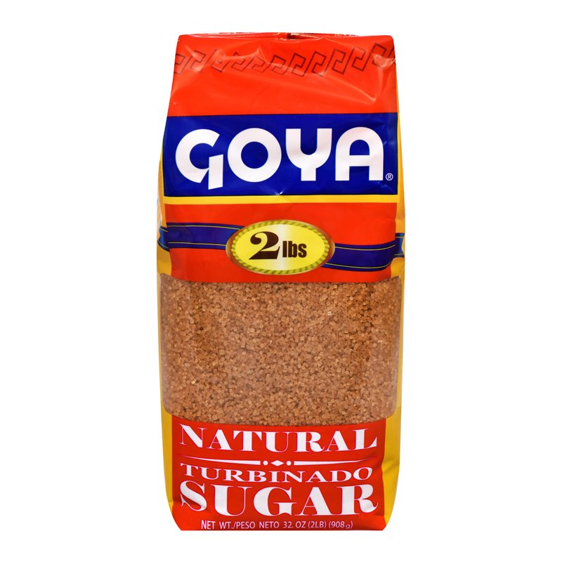 22745 - Goya Natural Brown Sugar - 2 lb. ( 32 oz. ) - BOX: 12 Units