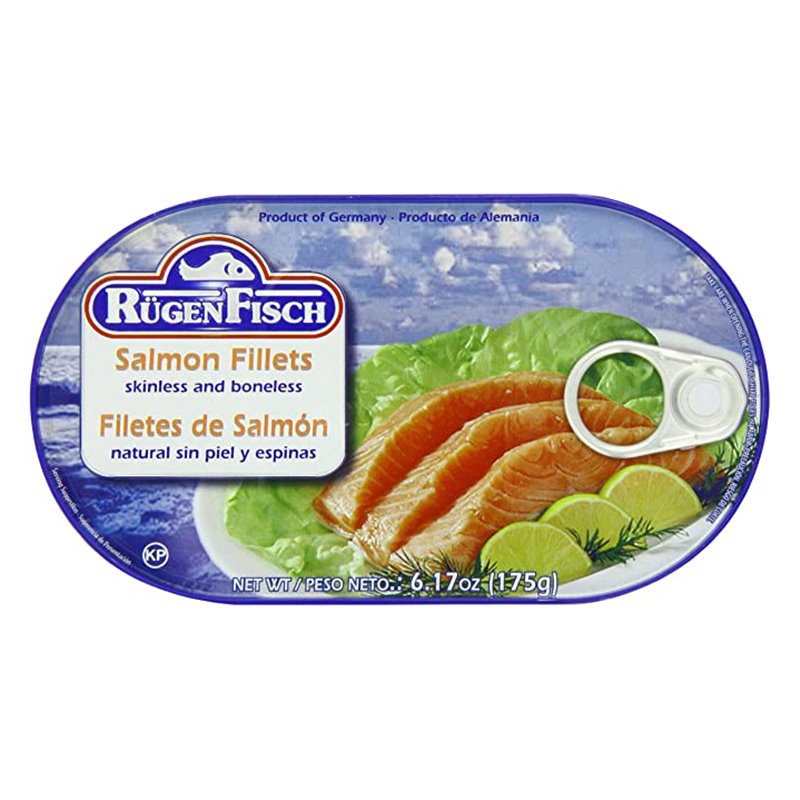 22568 - Rugen Fisch Filletes Salmon  7.05 oz. - BOX: 32 Units
