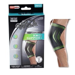 22908 - Wish Performance Knee Support 1 Pkg - 12 Pack - BOX: 4 Pack