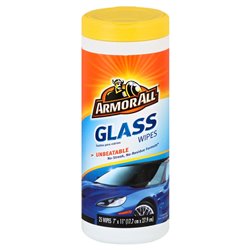 22961 - Armor All Glass Wipes - 25 Count ( 6 Pack ) - BOX: 