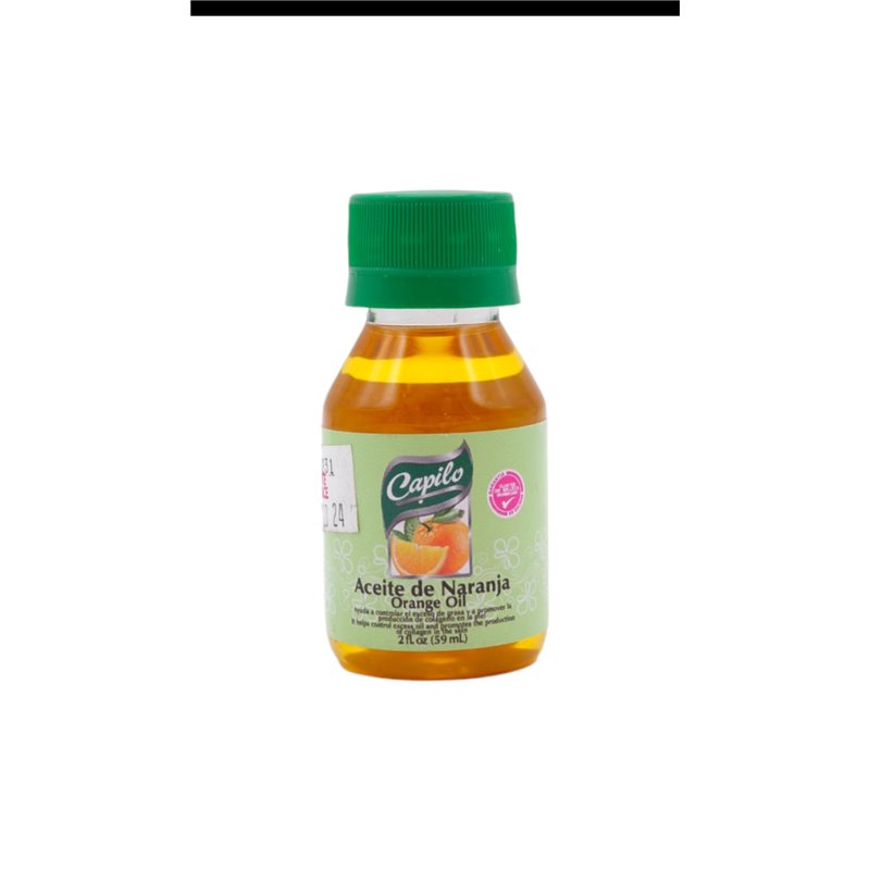 22785 - Capilo Orange Oil ( Aceite de Naranja ) - 4 fl. oz. - BOX: 12