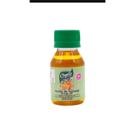 22785 - Capilo Orange Oil ( Aceite de Naranja ) - 4 fl. oz. - BOX: 12
