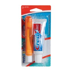 23089 - Oral Care Travel Kit With Crest Tooth Paste - BOX: 48