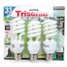 23094 - Trisonic Energy Saving Light Bulb 33W/3pk  ( DW-3633AA ) - BOX: 24 Units