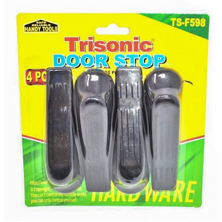 23115 - Trisonic Door Stoppers ( TS-F598 ) - 4 Pack - BOX: 24 Units