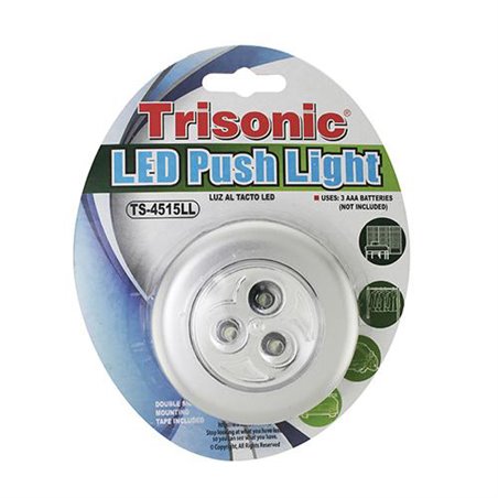 23125 - Trisonic Led Push Light TS-4515LL - BOX: 24