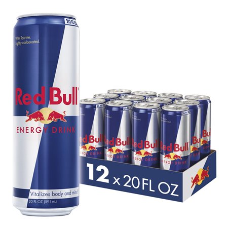 23127 - Red Bull Energy Drink - 20 fl. oz. (12 Pack) - BOX: 12 Units