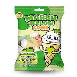 23189 - Josh - Bosh Marsh Jellow Cone Green Apple 3.53 oz - BOX: 