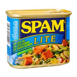 23209 - Spam 25 % less Sodium Canned Meat - 12 oz.-(Case Of 12) - BOX: 12