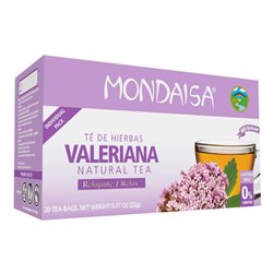 23003 - Mondaisa Valeriana Natural Tea 0.77 oz - 20 bag - BOX: 