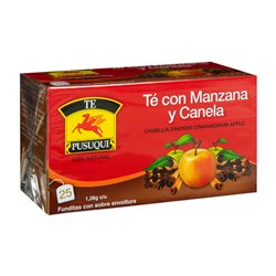 23005 - Pusuqui Te Manzana Canela Tea - 25 bag - BOX: 