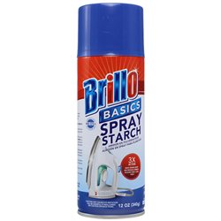 23030 - Brillo Basics Spray Starch - 12 oz. - BOX: 12 Units