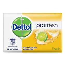 23033 - Dettol Soap Bar, Fresh - 105g ( 3 Pack ) - BOX: 48 Pkg