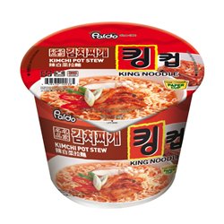 23309 - Paldo King Bowl Soup, Kimchi Flavor - 16 Pack - BOX: 16 Units