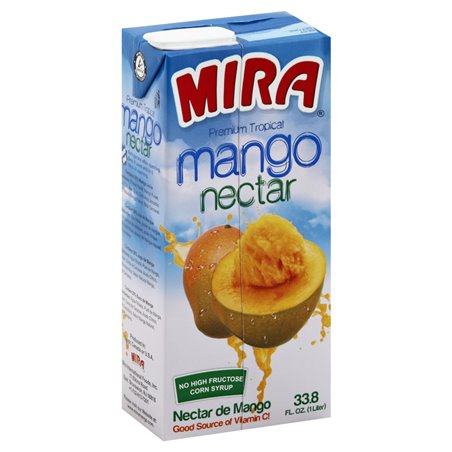 23348 - Mira Tetrapack Mango Nectar - 33.8 fl. oz. ( Case of 12 ) - BOX: 