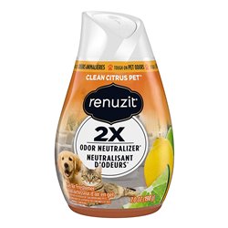 23352 - Renuzit Gel Air Freshener, Clean Citrus Pet - 7 oz. - BOX: 12 Units