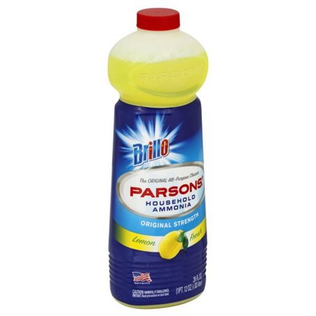 23212 - Brillo Parsons Ammonia , Lemon , 28oz (Case Of 12) - BOX: 12