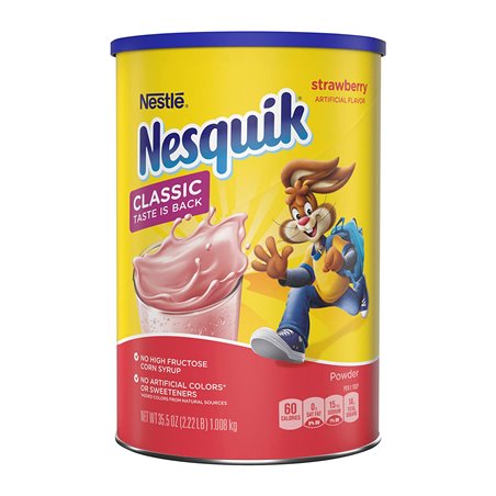 23216 - Nesquik Powder Strawberry - 35 oz. (Pack of 3) - BOX: 3