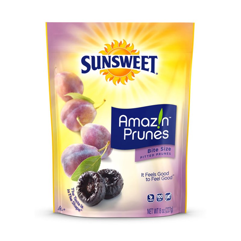 23219 - Sunsweet Bite Size Prunes ( Bag ) - 8 oz. - BOX: 12 Units