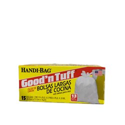 23293 - Handi-BagTrash Bag, 13 Gal - 15 Bags (Case of 24) - BOX: 24 Pkg