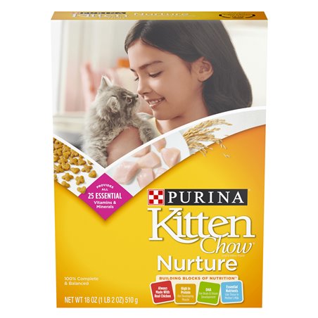 23536 - Purina Kitten  Chow Indoor, 18 oz. - (Case of 12) - BOX: 12