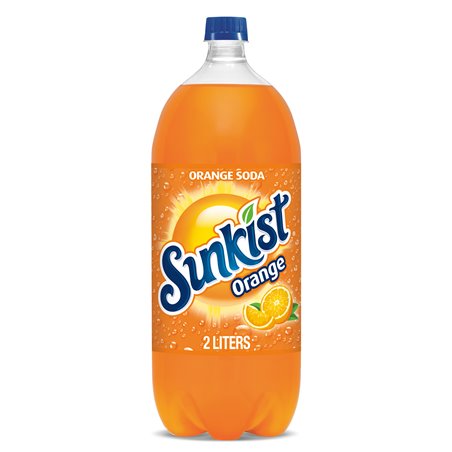 23572 - Sunkist Orange - 2 Lt. ( 6 Bottles ) - BOX: 6 Units