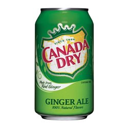 23574 - Canada Dry Ginger - 12 fl. oz. (12 can) - BOX: 2 Units