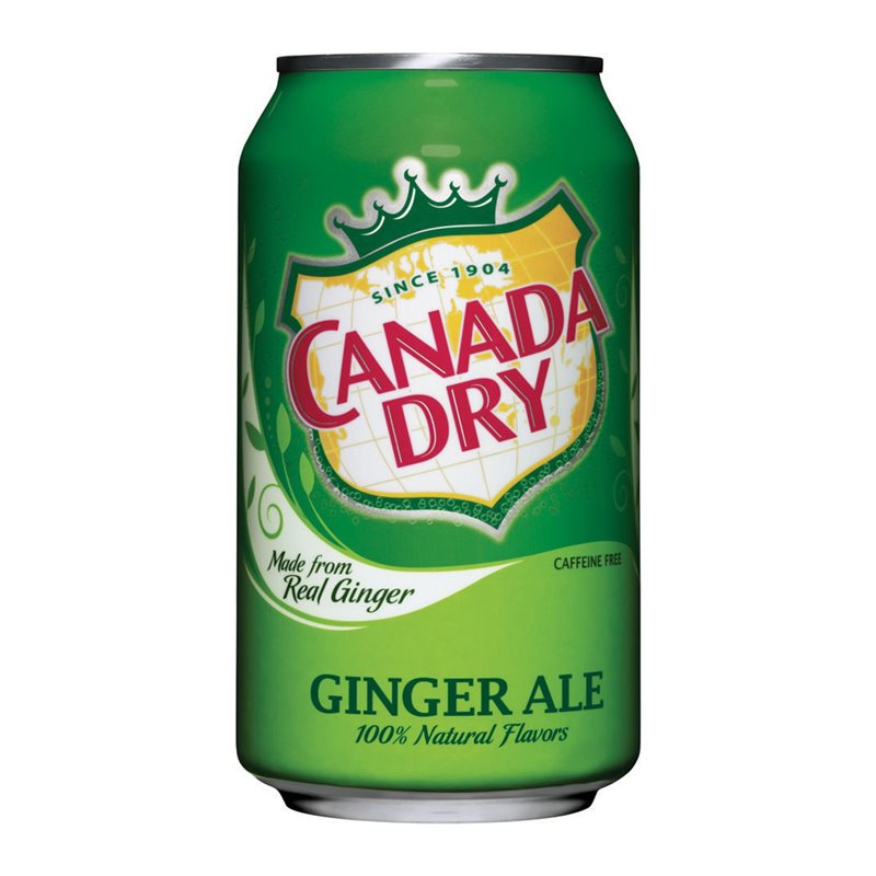 23574 - Canada Dry Ginger - 12 fl. oz. (12 can) - BOX: 2 Units