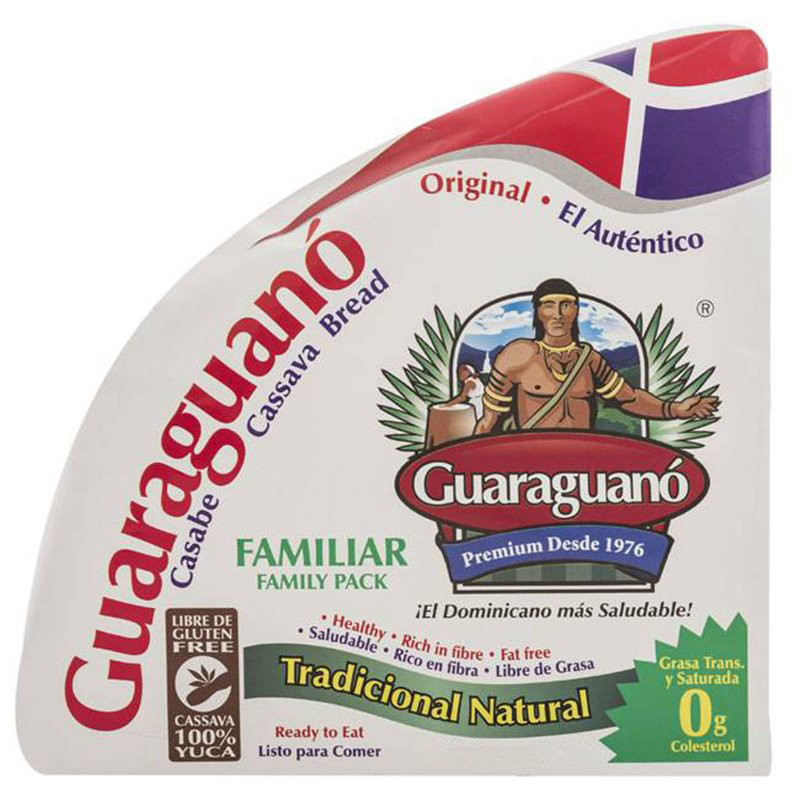 23444 - Cassava Bread Guaraguano - 6 oz. (Case of 16) - BOX: 