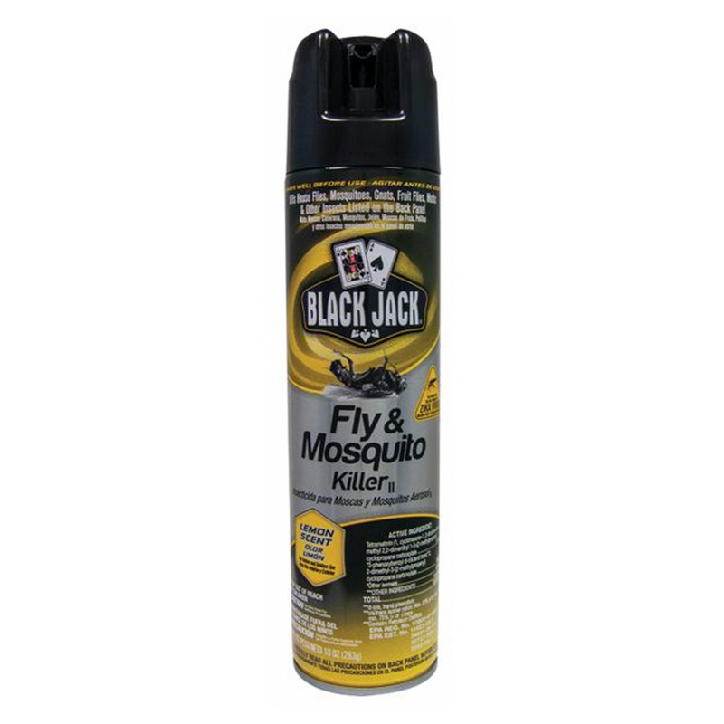 23448 - Black Jack Fly & Mosquito Spray, Lemon 10 oz. - BOX: 12 Units