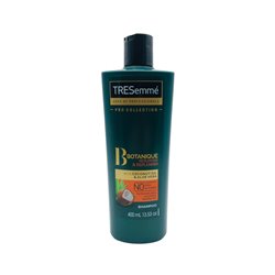 23469 - TRESemme Shampoo Coconut Oil & Aloe Vera - 400ml - BOX: 12 Units
