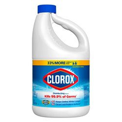 23484 - Clorox Bleach Concentrated - 81 fl. oz. (Case of 6) - BOX: 6 Units