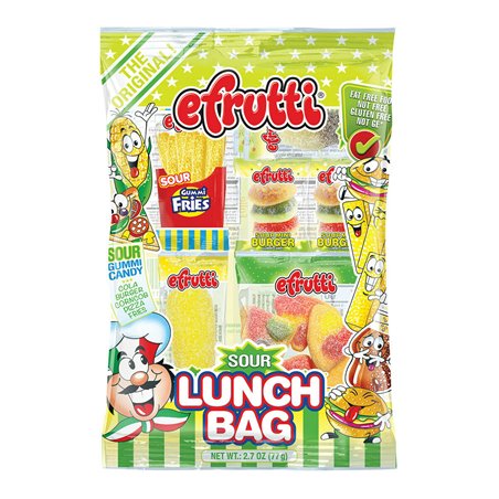 23706 - Efrutti Lunch Bag Sour - 2.7 oz. - BOX: 12 Units