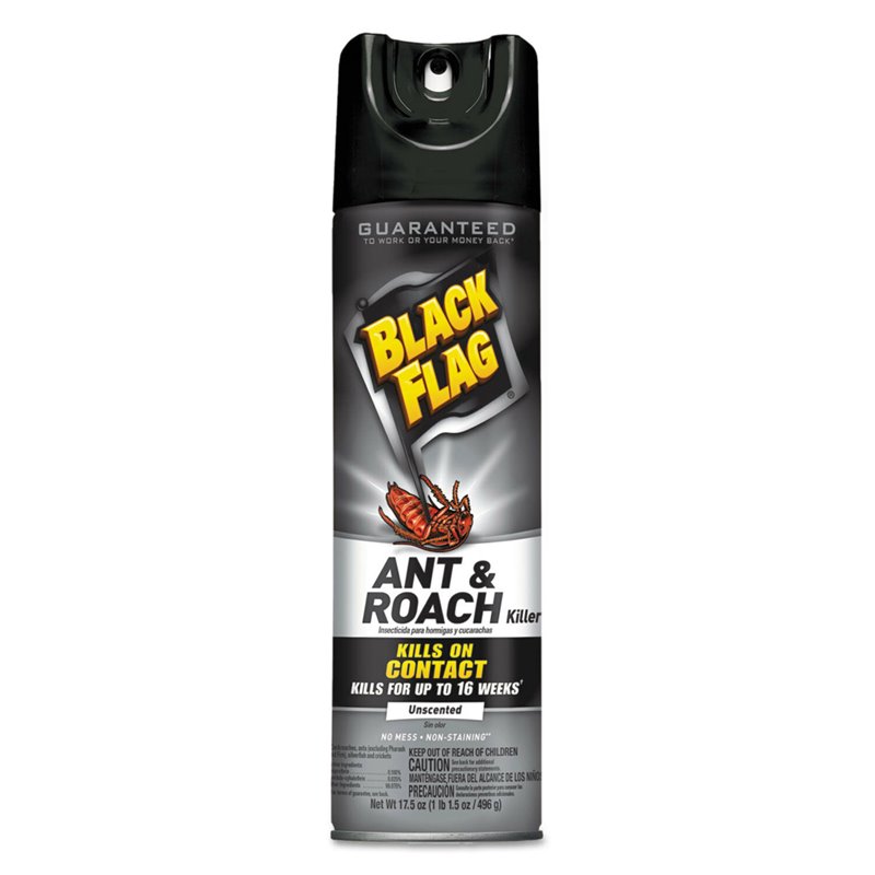 23747 - Black Flag Roach & Ant Killer, Unscented - 17.5 oz. - BOX: 12 Units