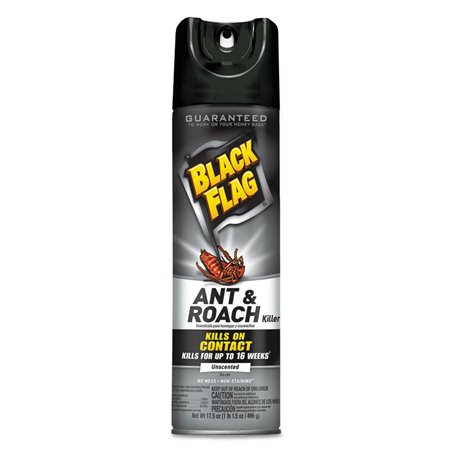 23747 - Black Flag Roach & Ant Killer, Unscented - 17.5 oz. - BOX: 12 Units