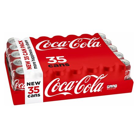 23770 - Coke Regular - 12 fl. oz. (35 can) - BOX: 35 Units