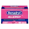 23777 - Benadryl Allergy 25mg 100 Tables - BOX: 