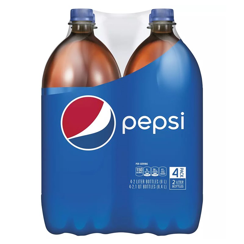 23617 - Pepsi  Regular - 2Lt (pack of 4) - BOX: 2/4pk